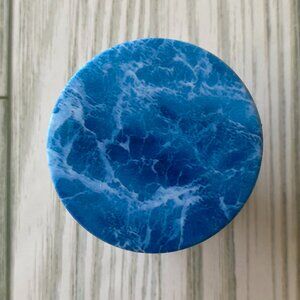 BUNDLE 10/$5 Cell Phone Grip BLUE MARBLE WAVES